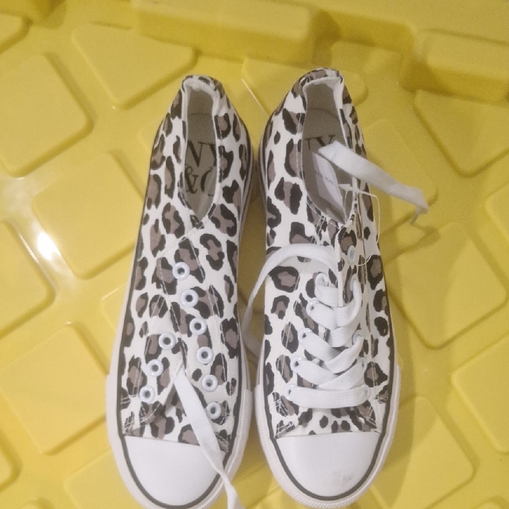 New York & Company Leopard Print  Sneakers